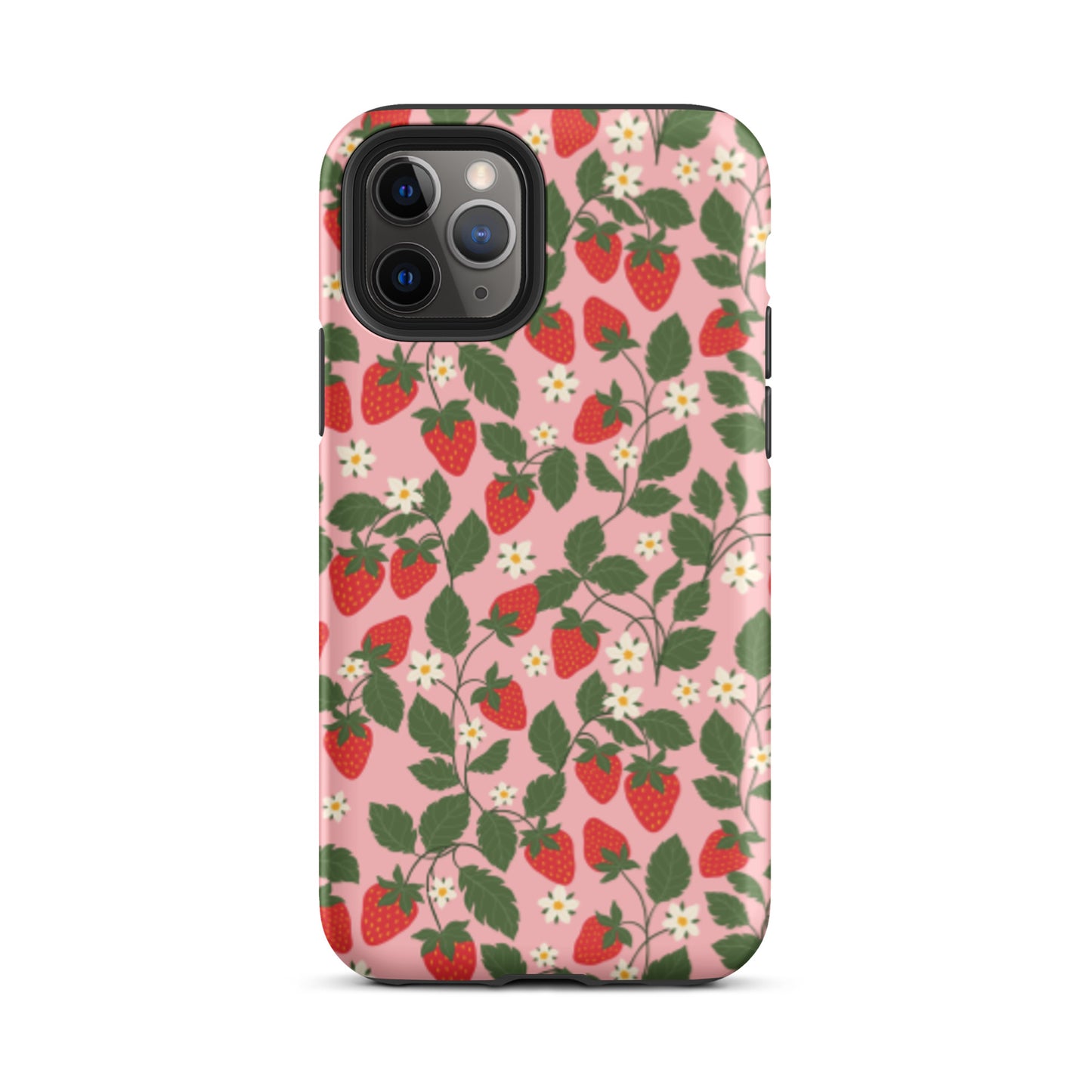 Pink Strawberry Cell Case