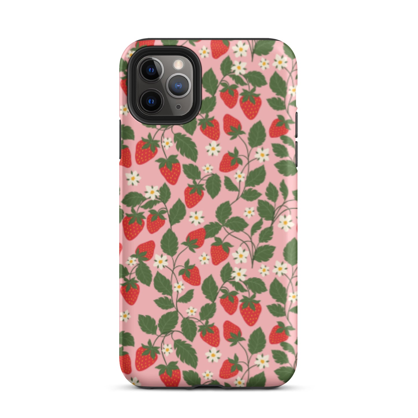 Pink Strawberry Cell Case