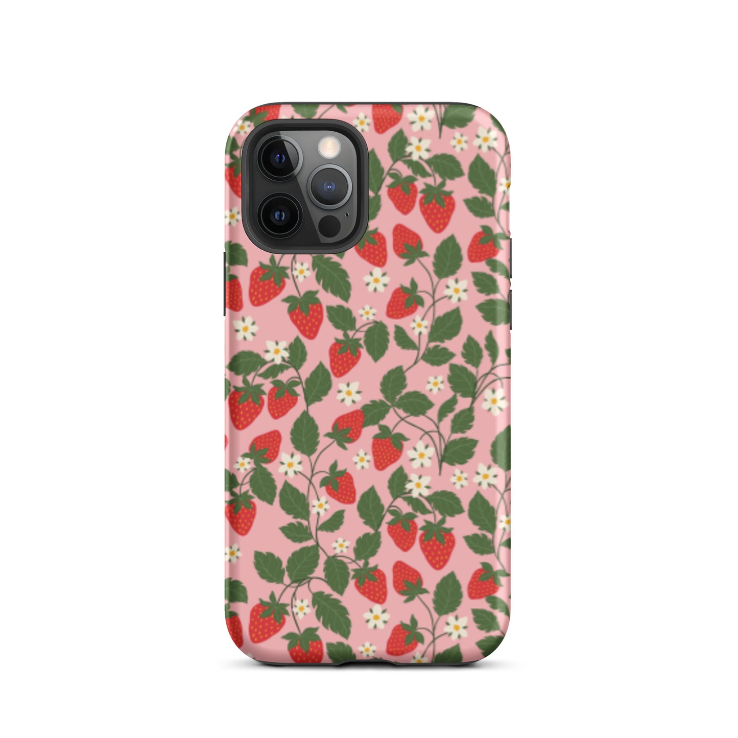 Pink Strawberry Cell Case
