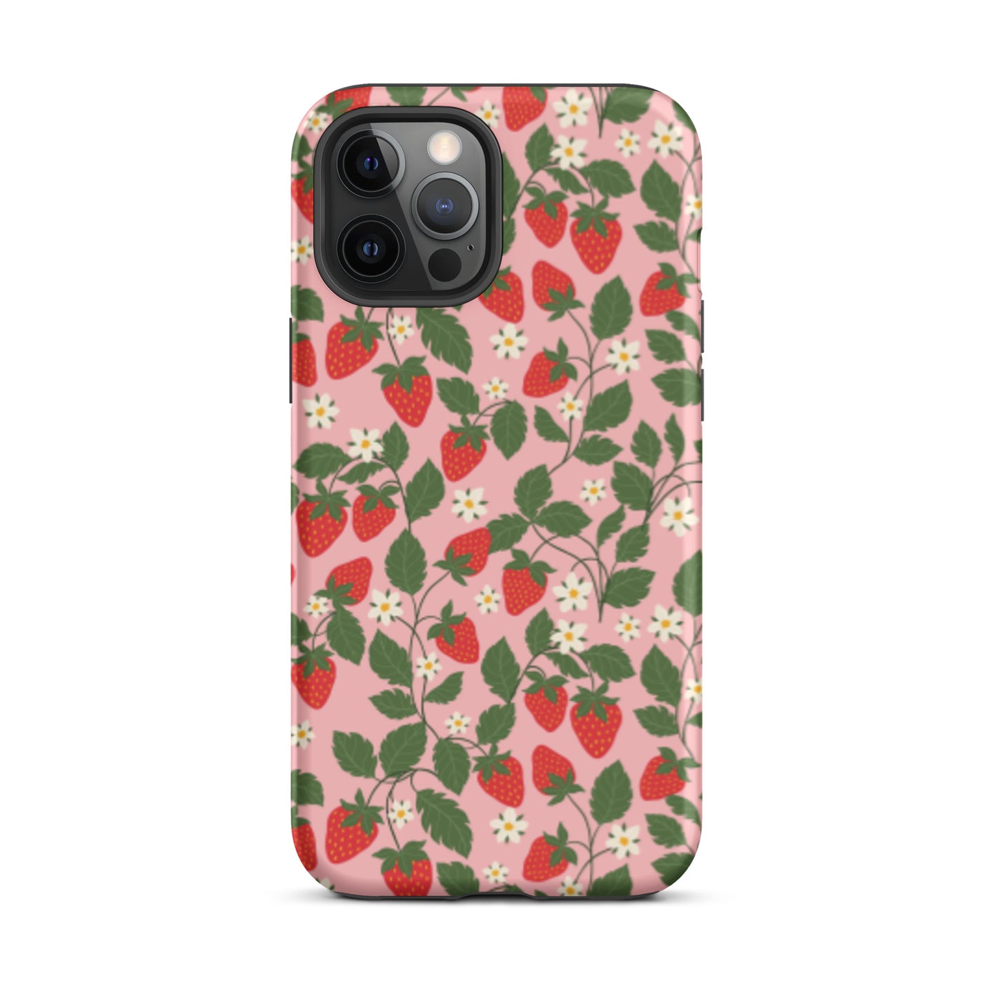 Pink Strawberry Cell Case