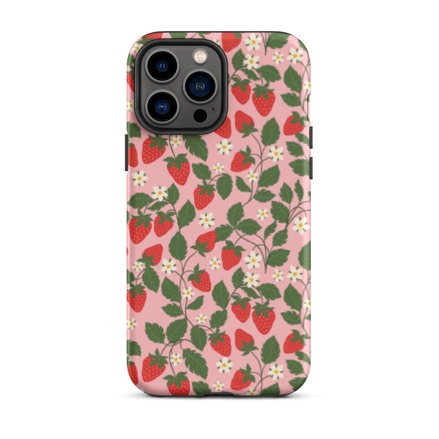 Pink Strawberry Cell Case