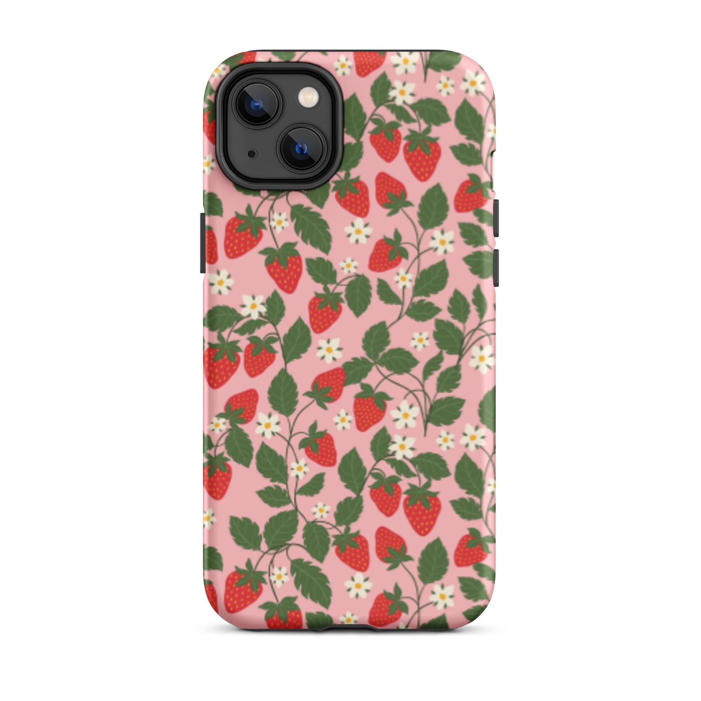 Pink Strawberry Cell Case