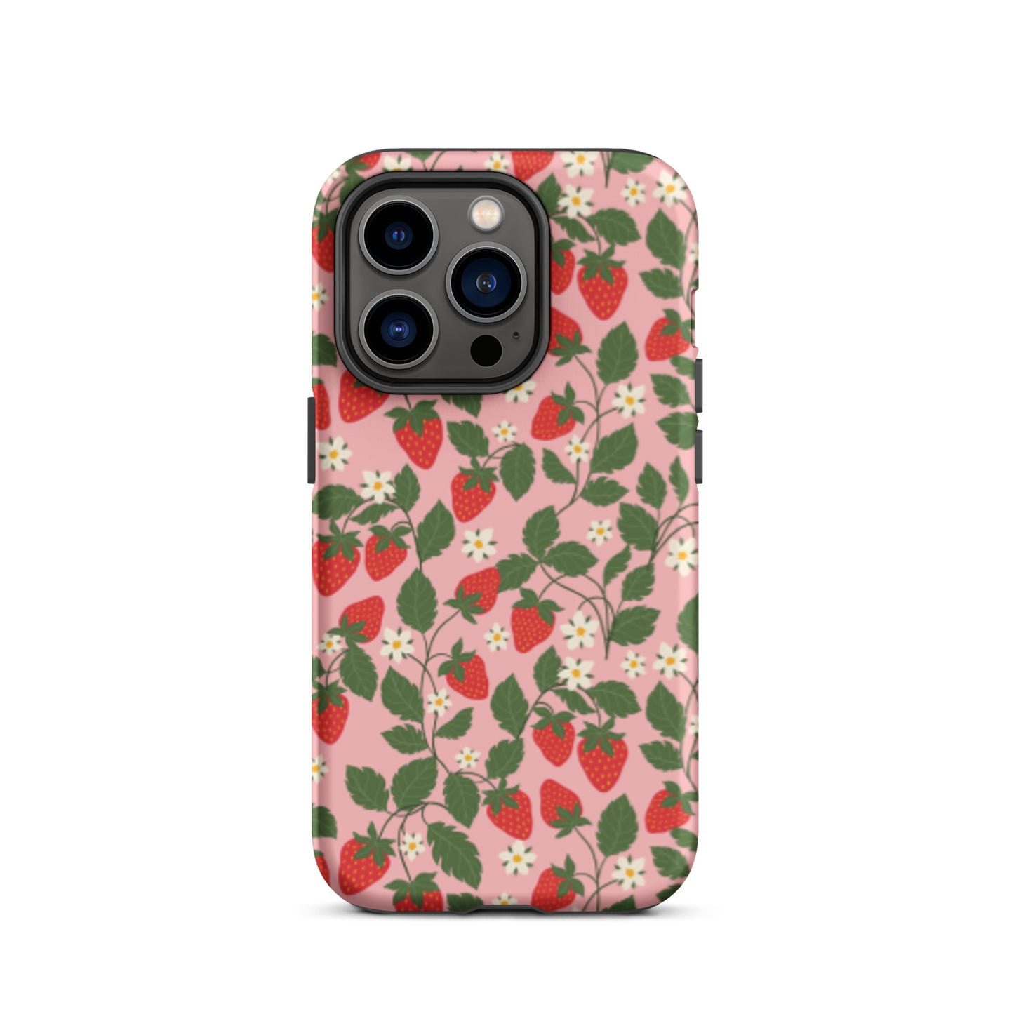 Pink Strawberry Cell Case