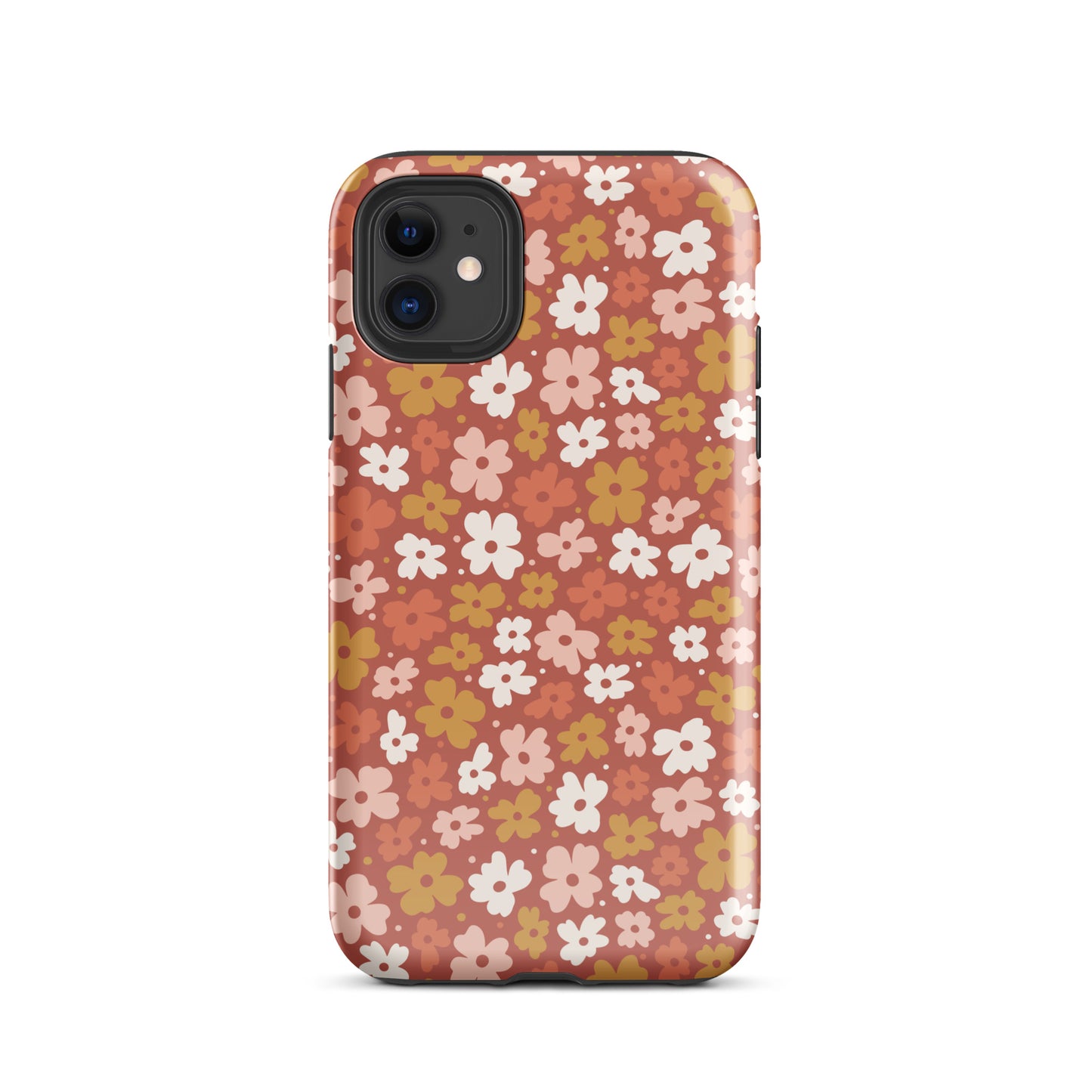 Retro Flowers iPhone Case