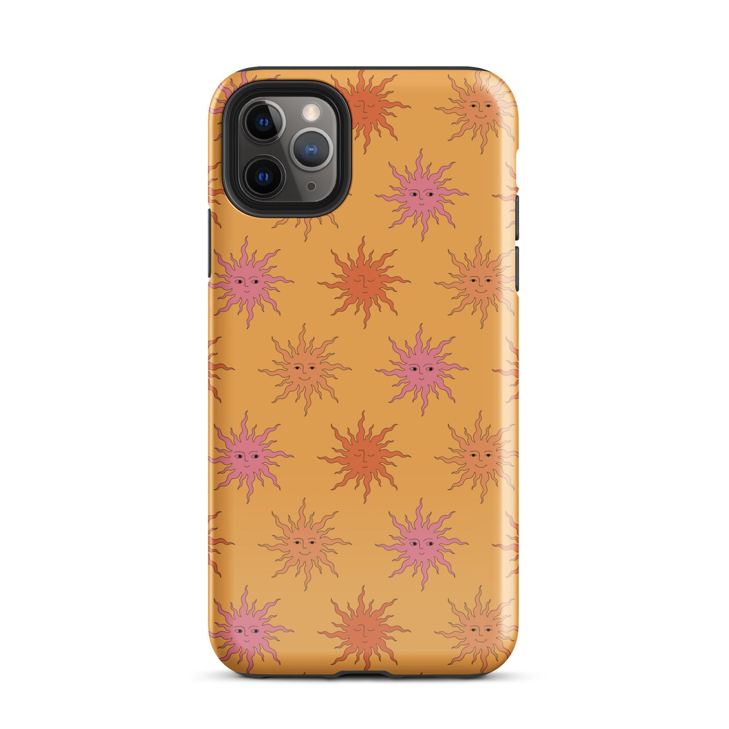 Yellow Sun iPhone Case
