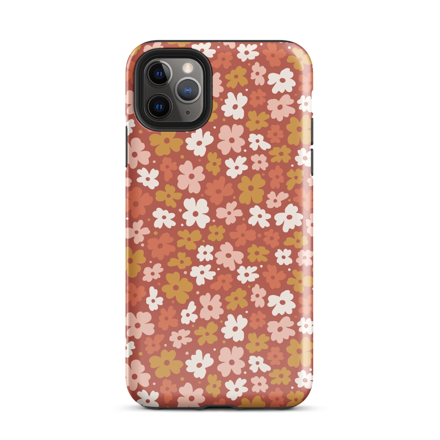 Retro Flowers iPhone Case