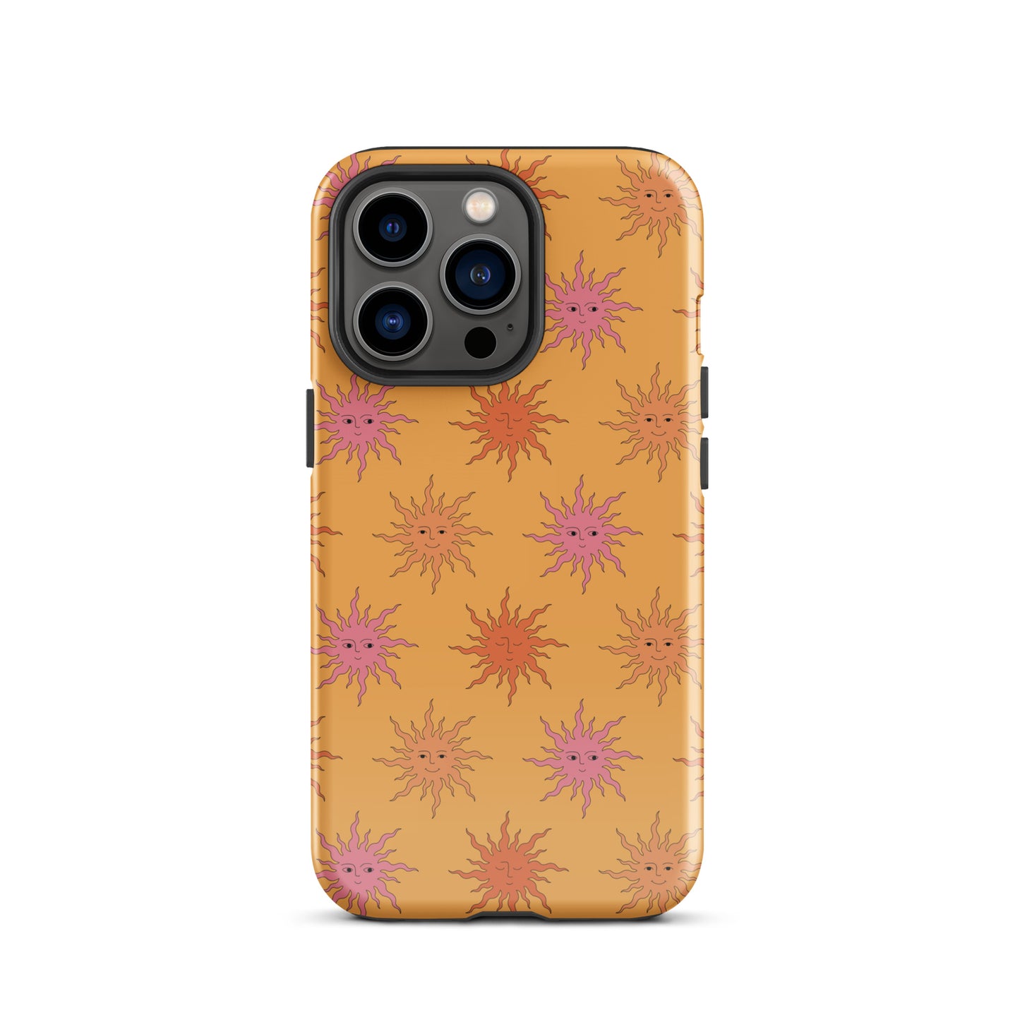 Yellow Sun iPhone Case