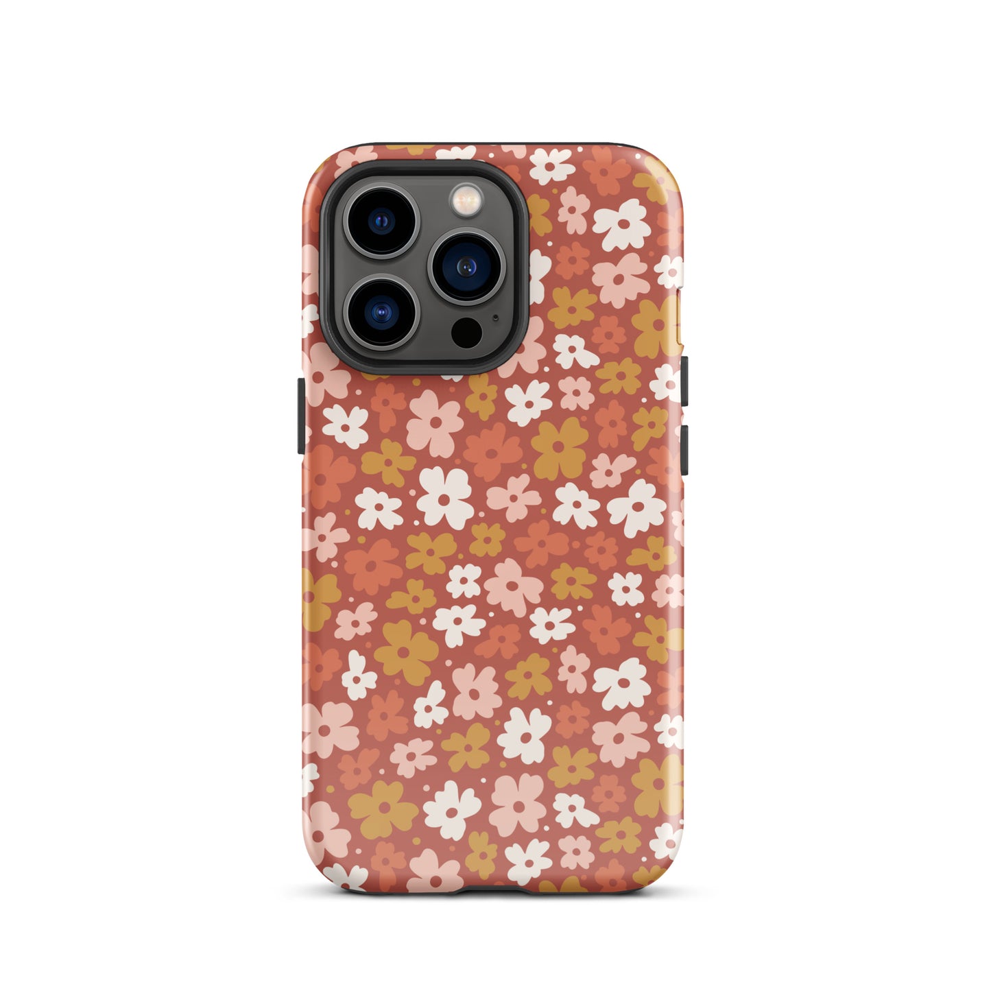 Retro Flowers iPhone Case
