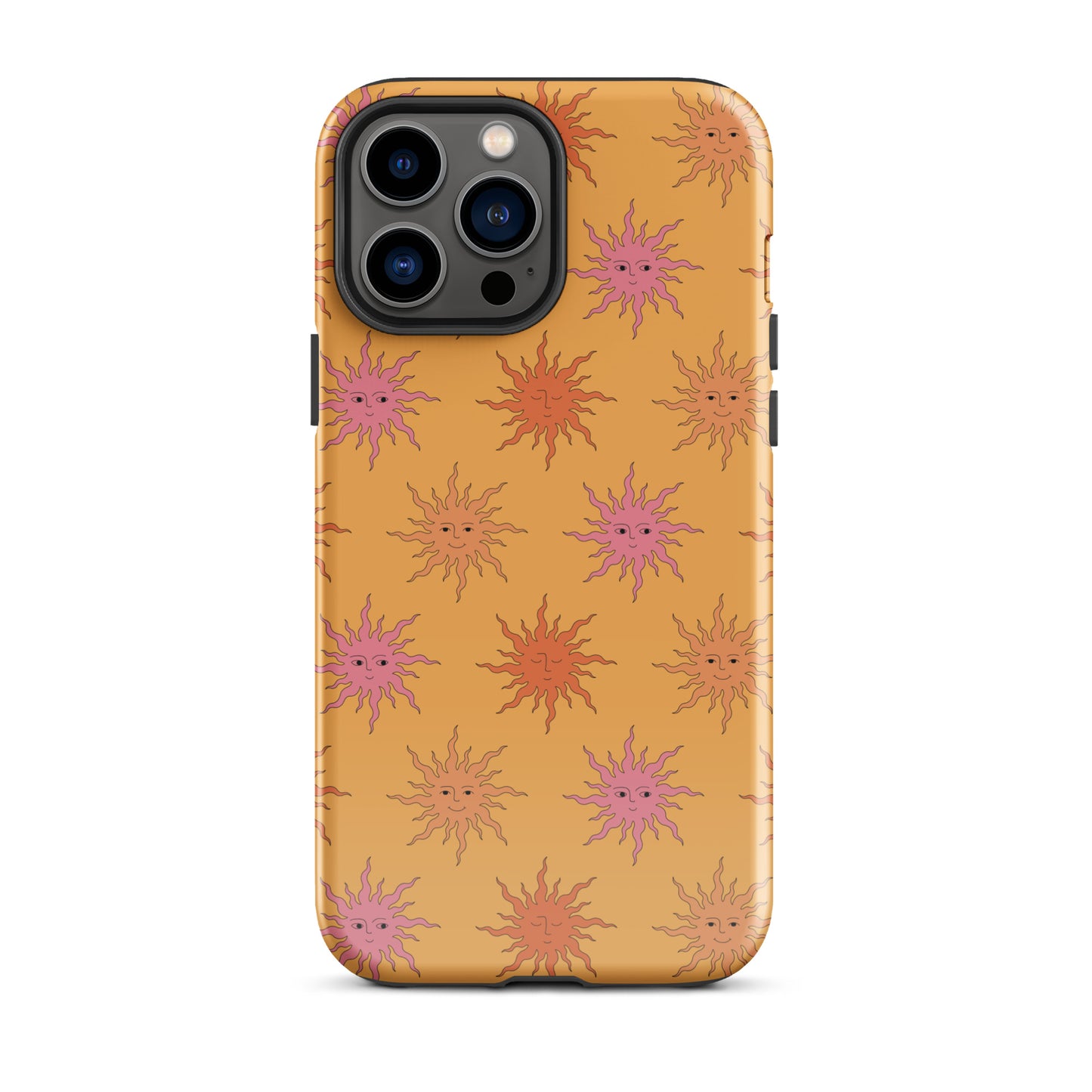 Yellow Sun iPhone Case