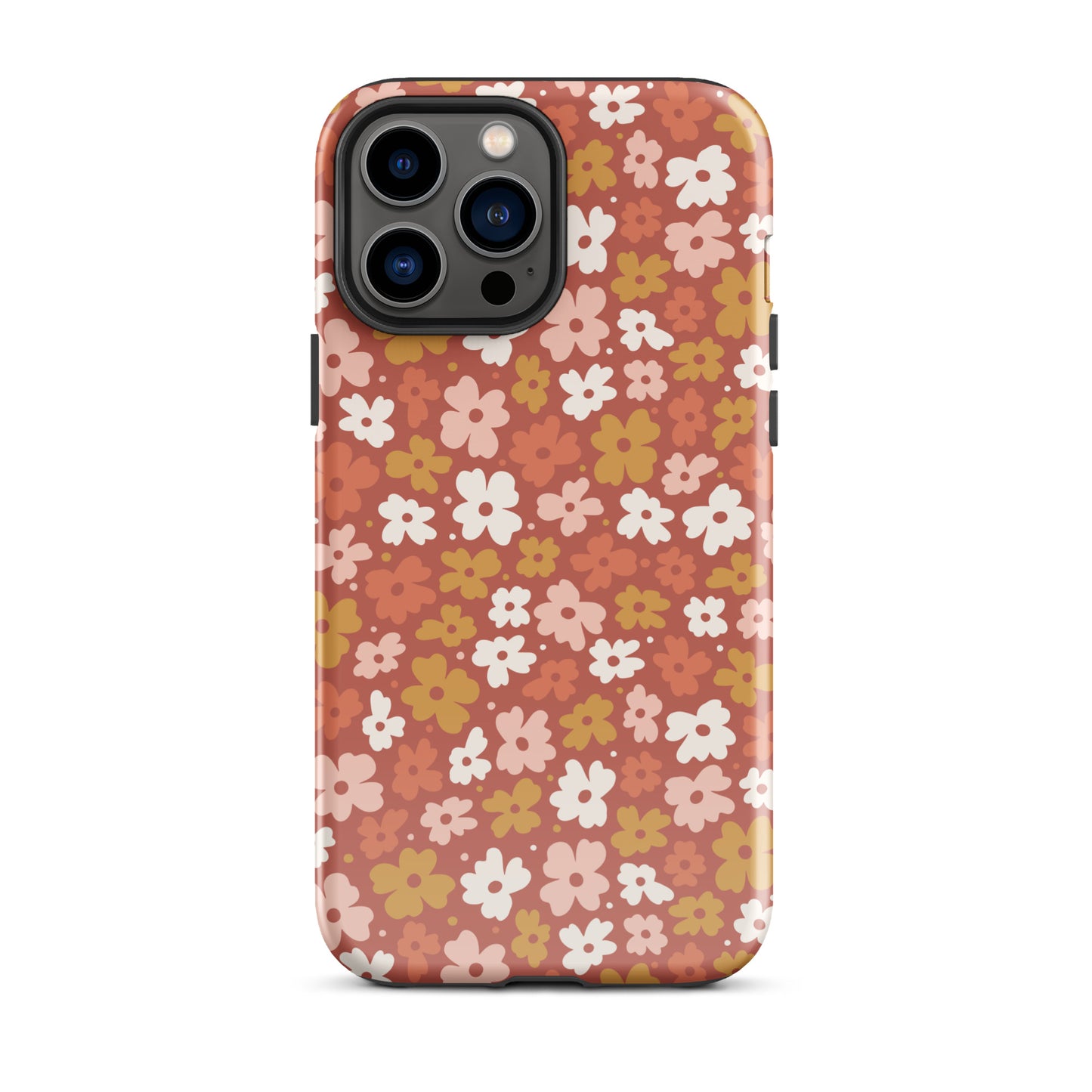 Retro Flowers iPhone Case