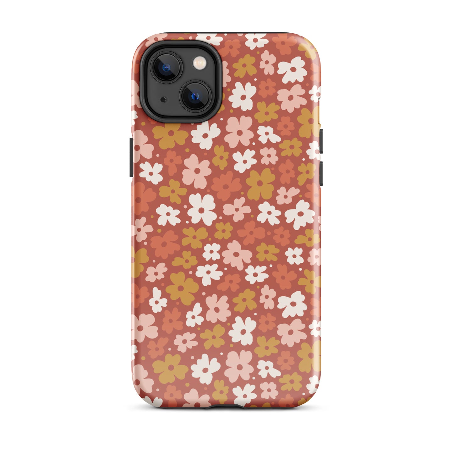 Retro Flowers iPhone Case