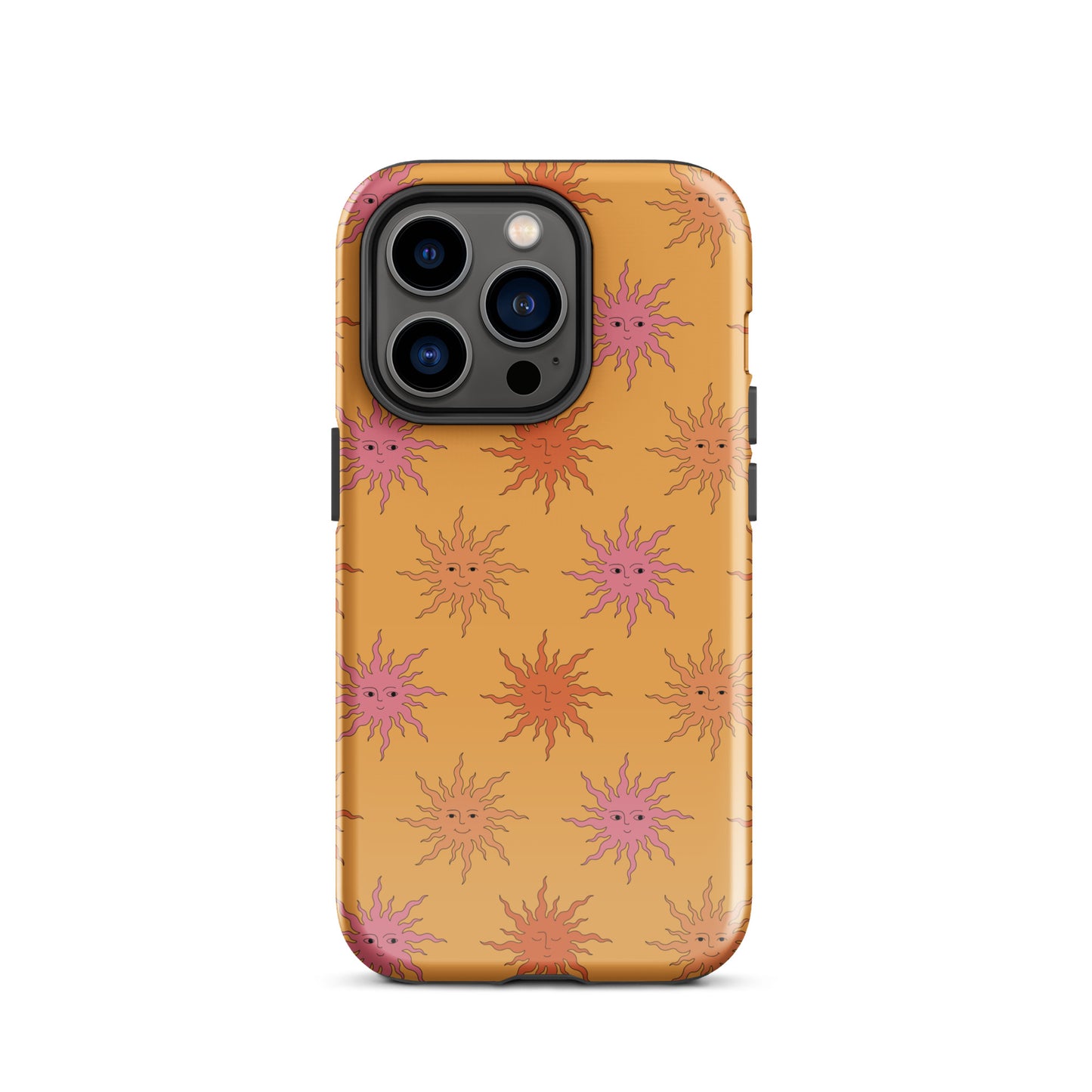 Yellow Sun iPhone Case