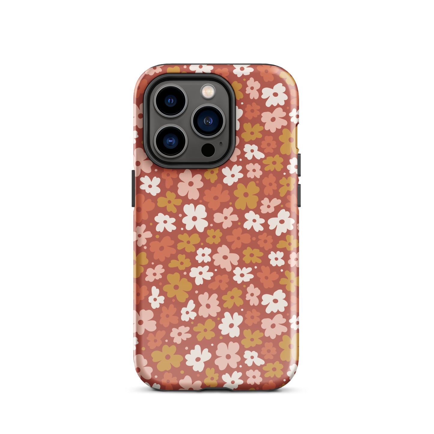 Retro Flowers iPhone Case