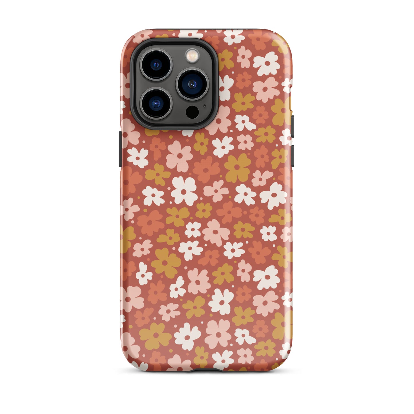Retro Flowers iPhone Case