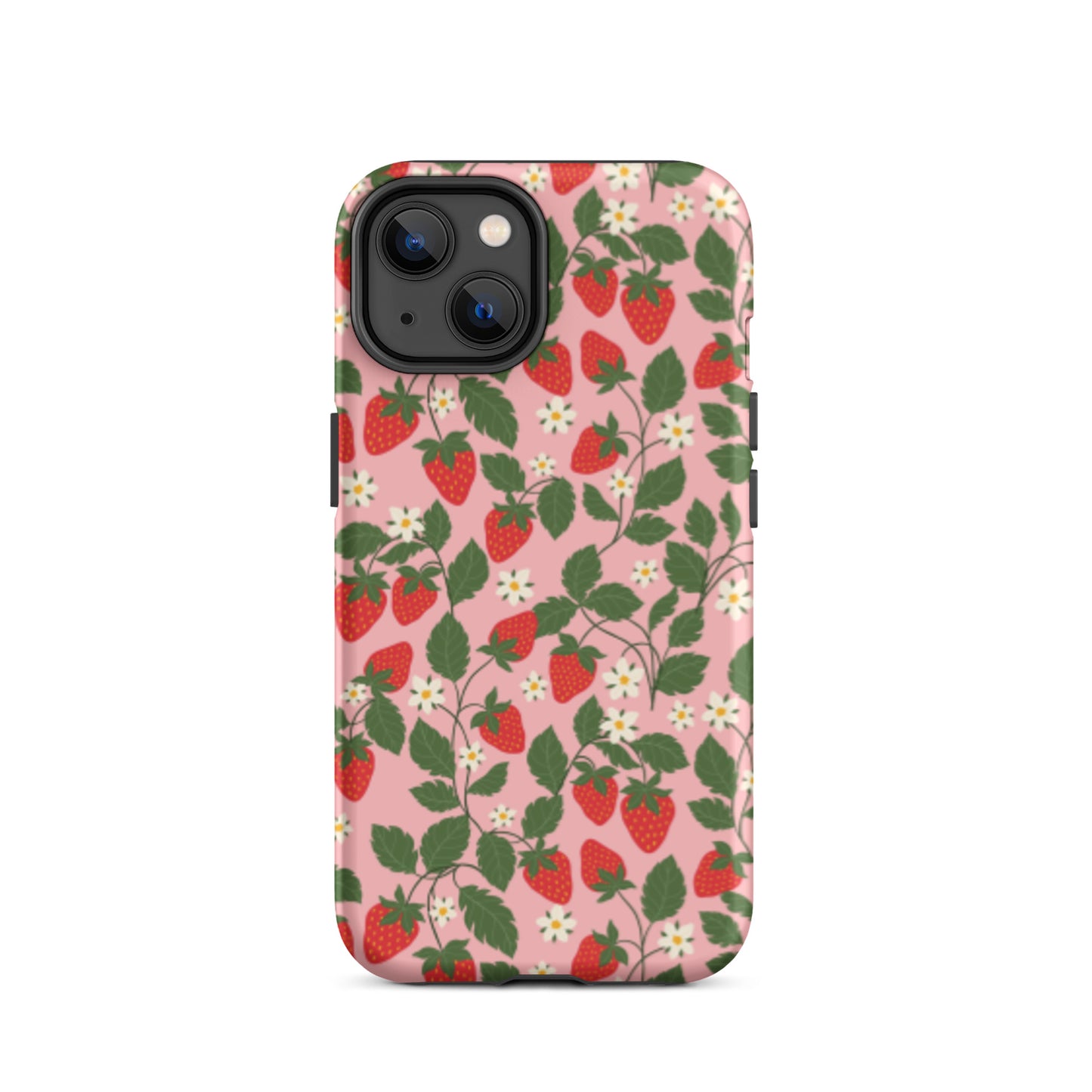 Pink Strawberry Cell Case